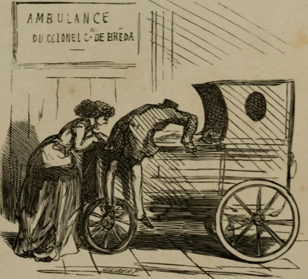 An illustration from Cham, 1853, leaf 242