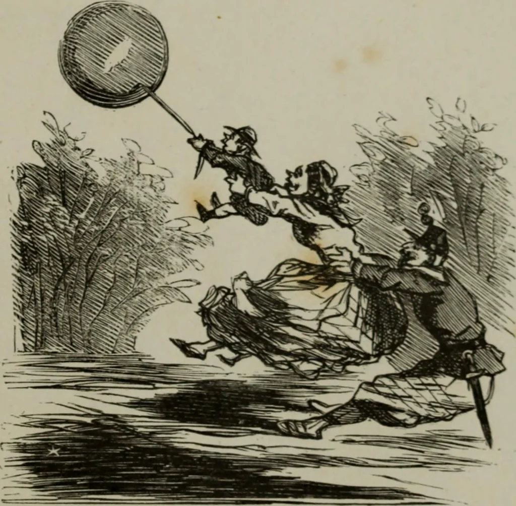 An illustration from Cham, 1853, leaf 244