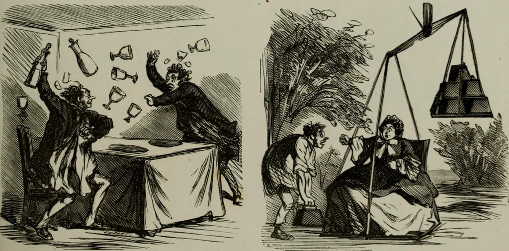 An illustration from Cham, 1853, leaf 252
