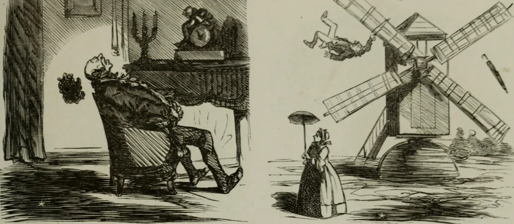 An illustration from Cham, 1853, leaf 256