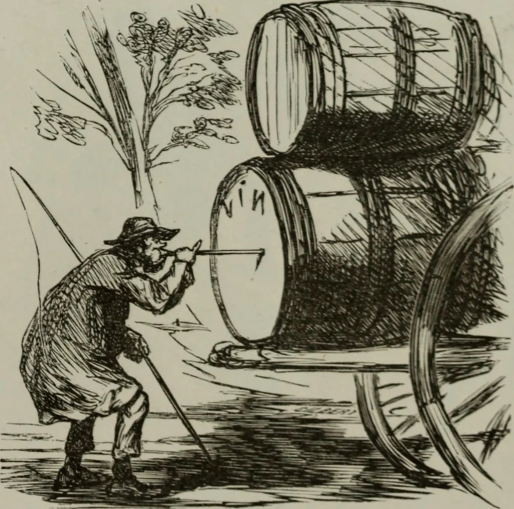 An illustration from Cham, 1853, leaf 258