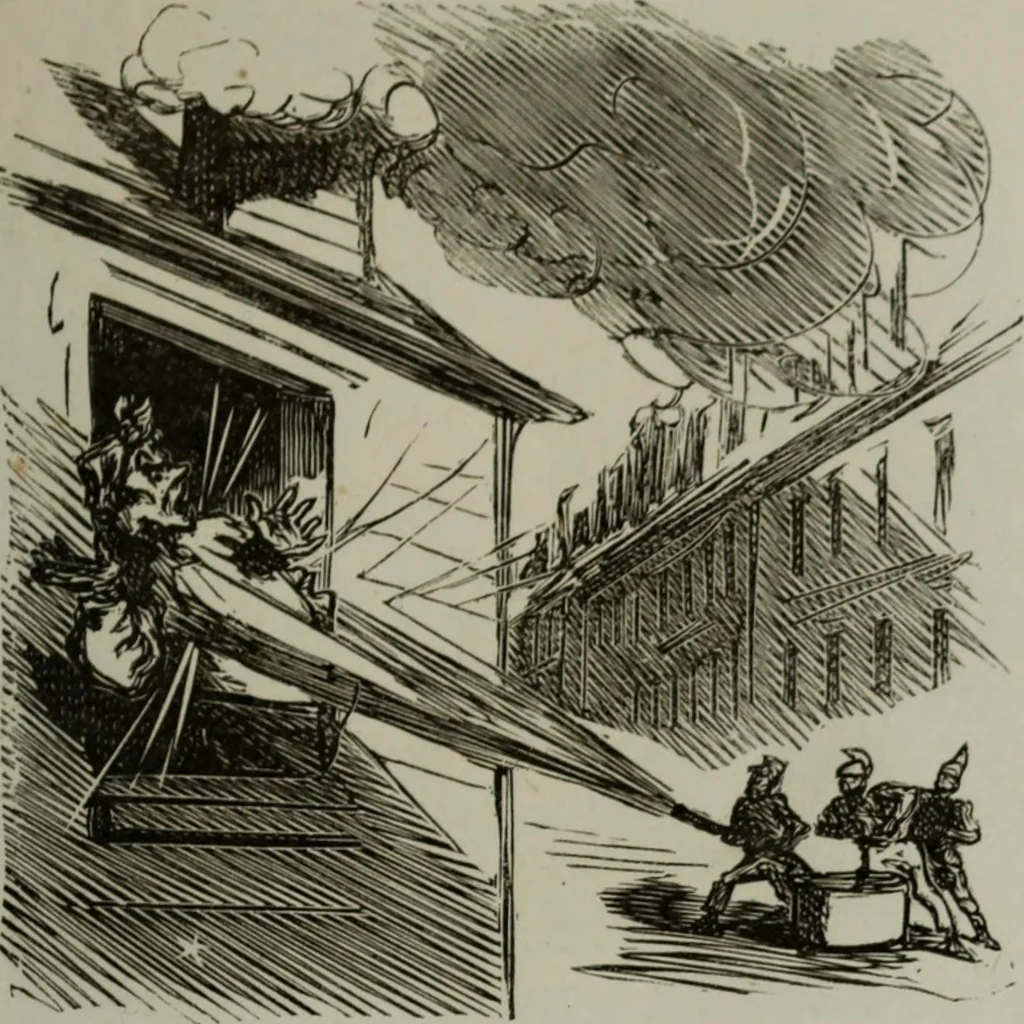 An illustration from Cham, 1853, leaf 260
