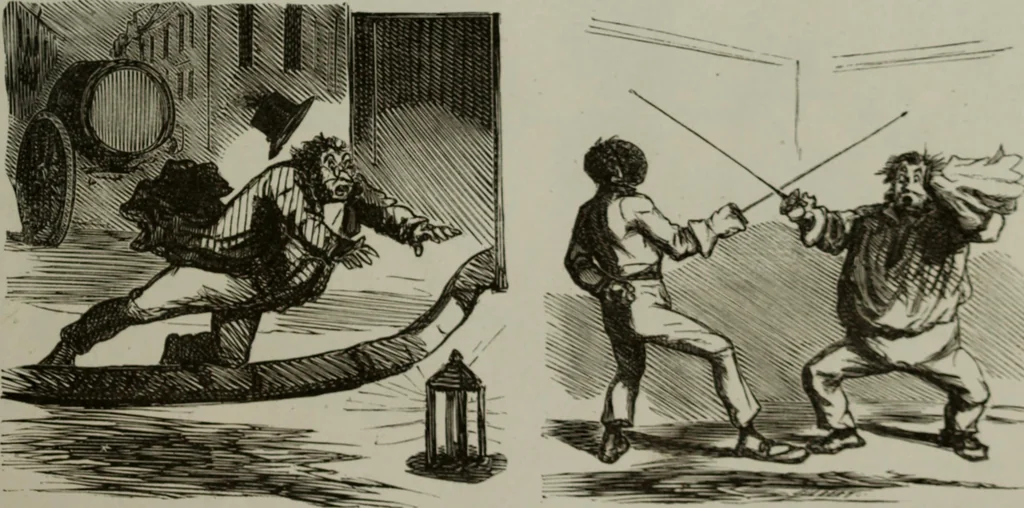 An illustration from Cham, 1853, leaf 262