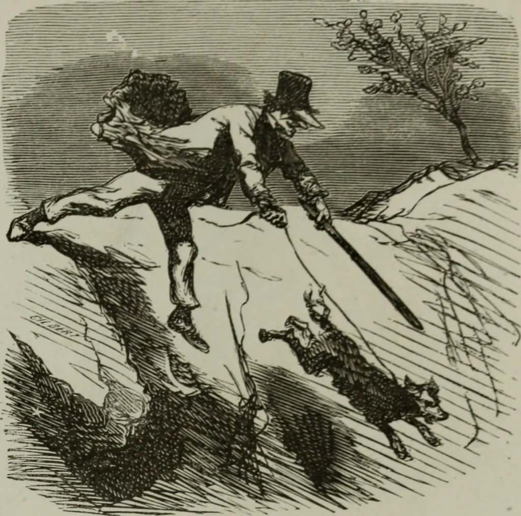 An illustration from Cham, 1853, leaf 264