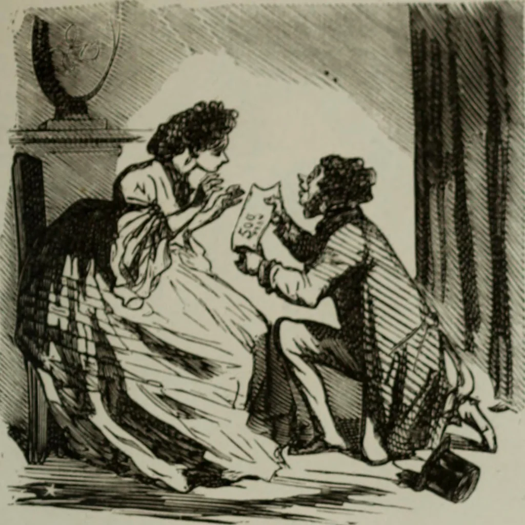 An illustration from Cham, 1853, leaf 268