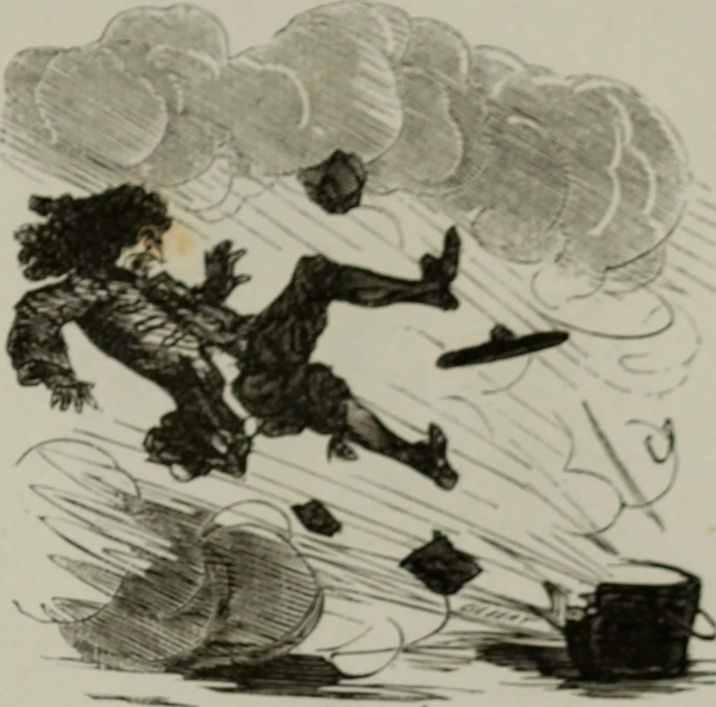 An illustration from Cham, 1853, leaf 268