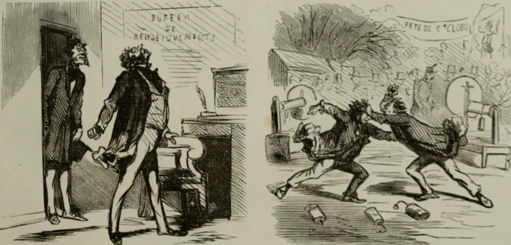 An illustration from Cham, 1853, leaf 268