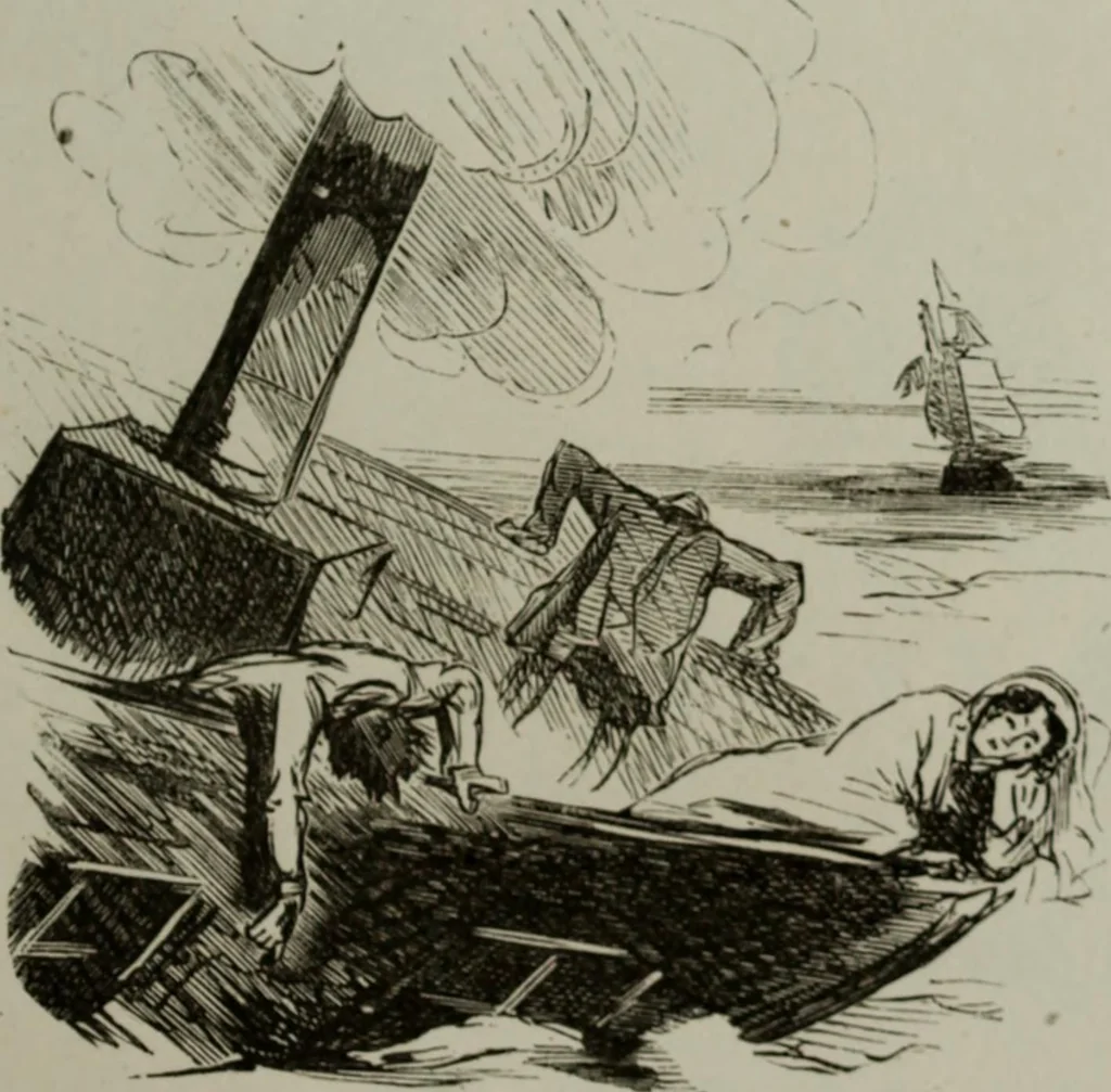 An illustration from Cham, 1853, leaf 270