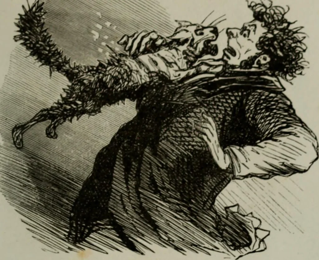 An illustration from Cham, 1853, leaf 274