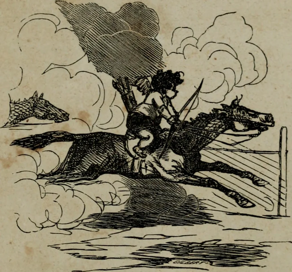 An illustration from Cham, 1853, leaf 276
