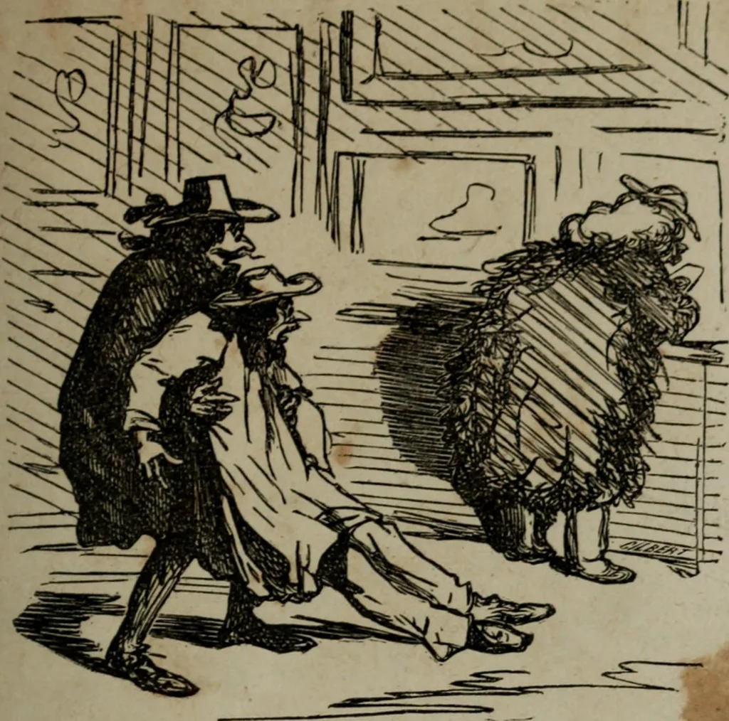 An illustration from Cham, 1853, leaf 278