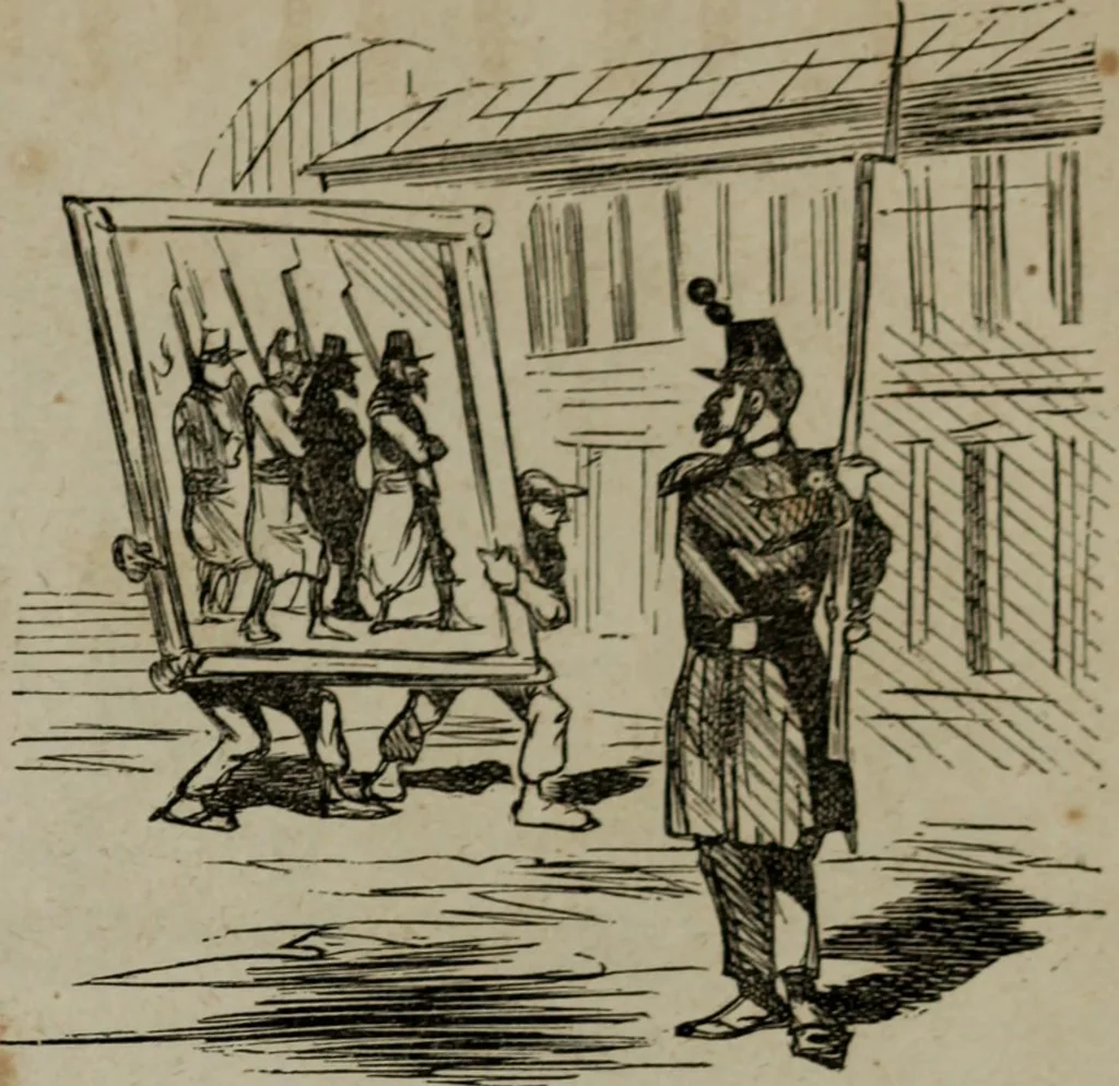 An illustration from Cham, 1853, leaf 278