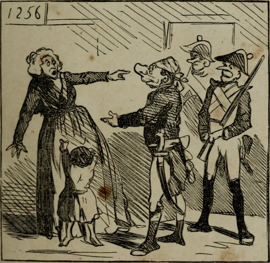 An illustration from Cham, 1853, leaf 278
