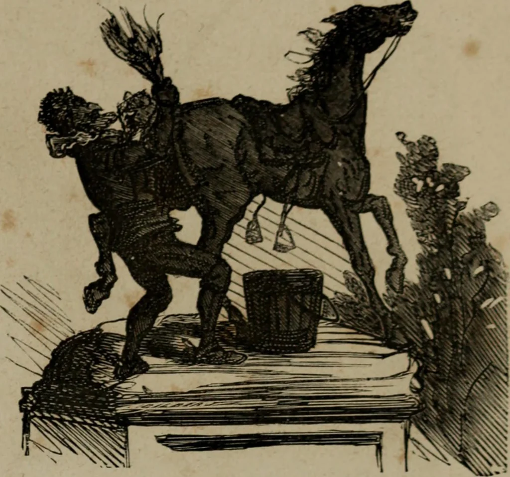 An illustration from Cham, 1853, leaf 28