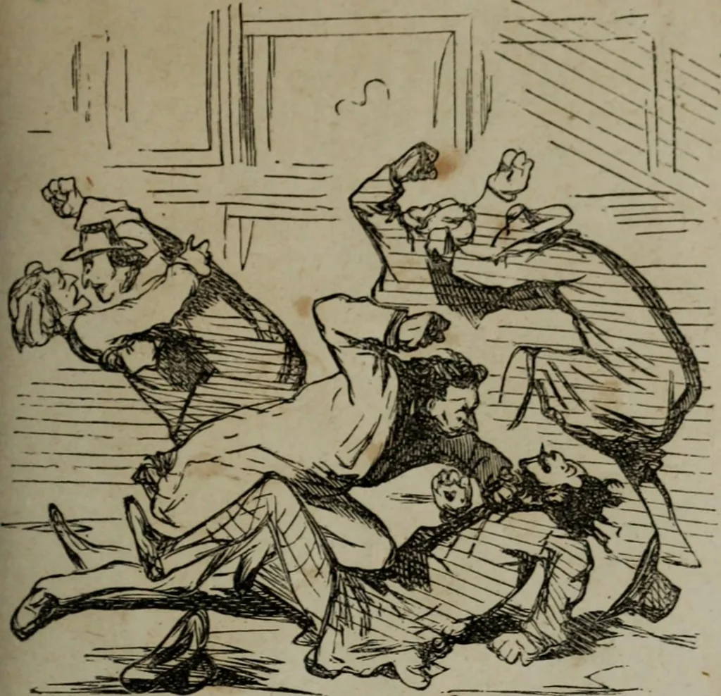 An illustration from Cham, 1853, leaf 280