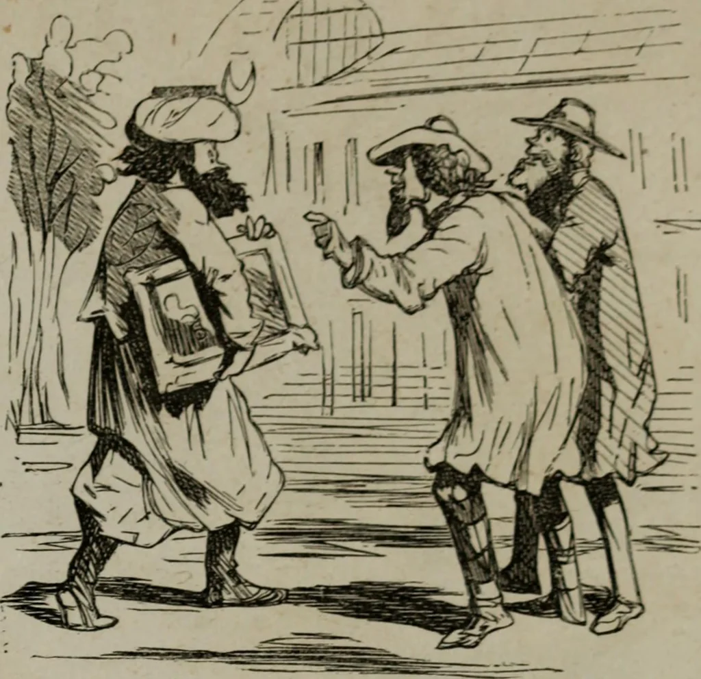 An illustration from Cham, 1853, leaf 280