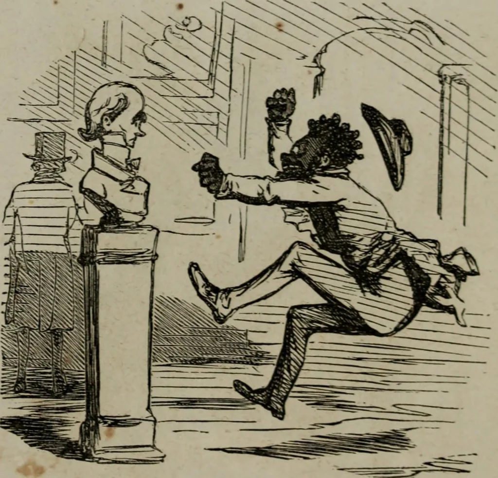 An illustration from Cham, 1853, leaf 280