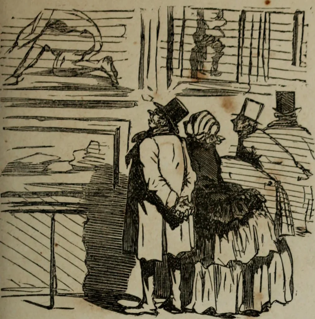 An illustration from Cham, 1853, leaf 282