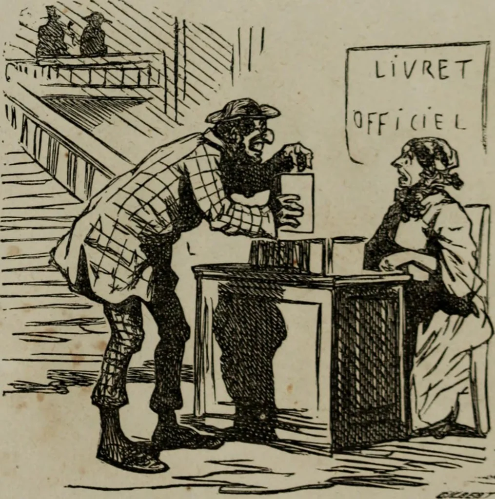 An illustration from Cham, 1853, leaf 282