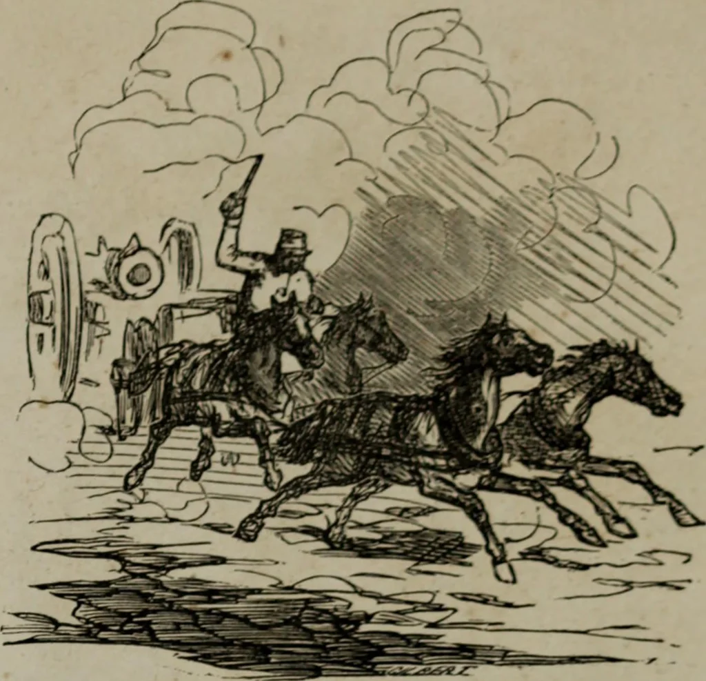 An illustration from Cham, 1853, leaf 284