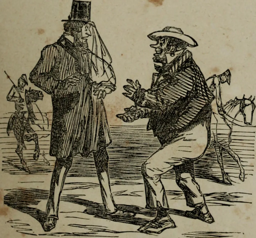 An illustration from Cham, 1853, leaf 284