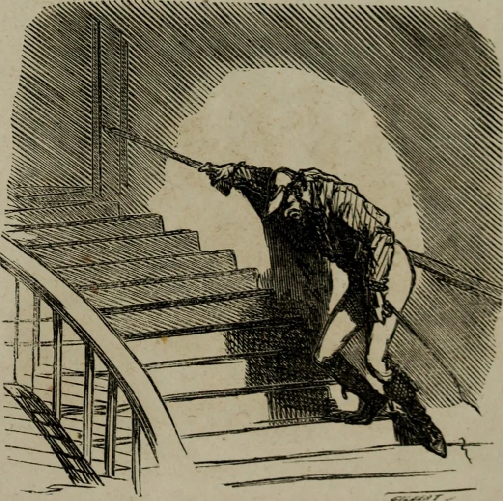 An illustration from Cham, 1853, leaf 286
