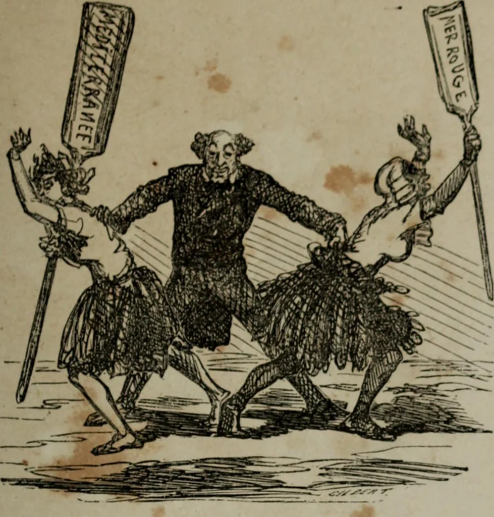 An illustration from Cham, 1853, leaf 288