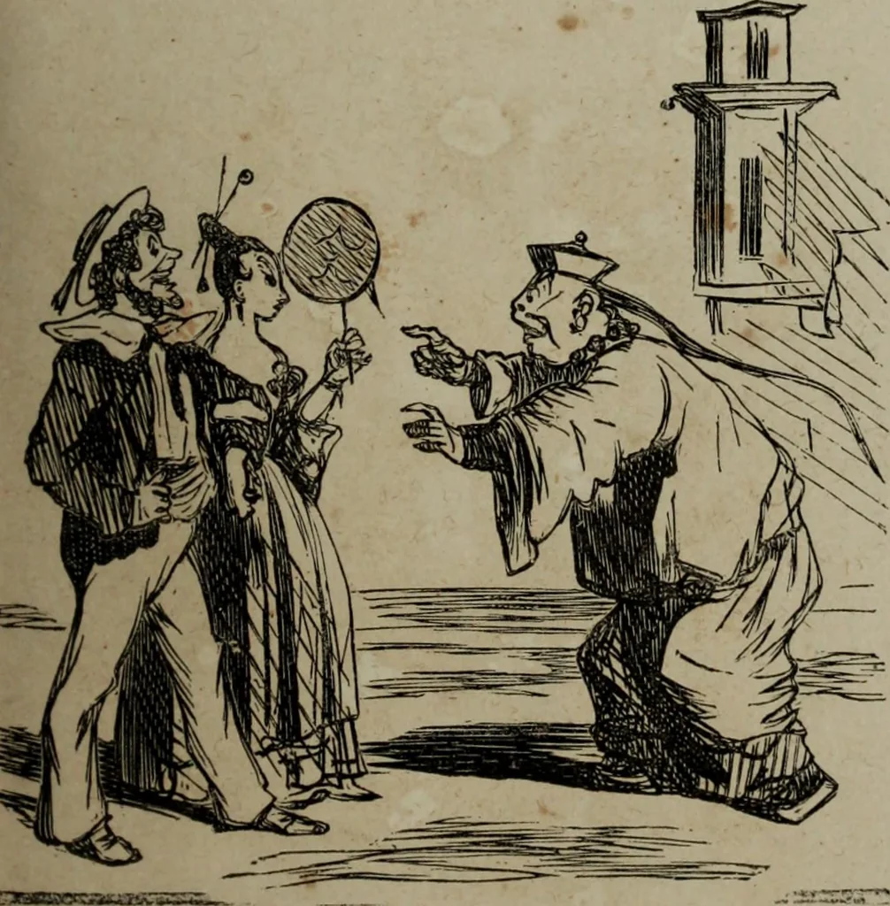An illustration from Cham, 1853, leaf 290