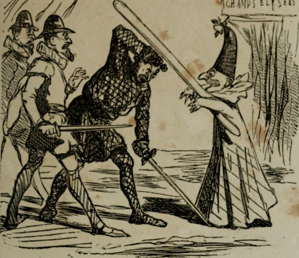 An illustration from Cham, 1853, leaf 296