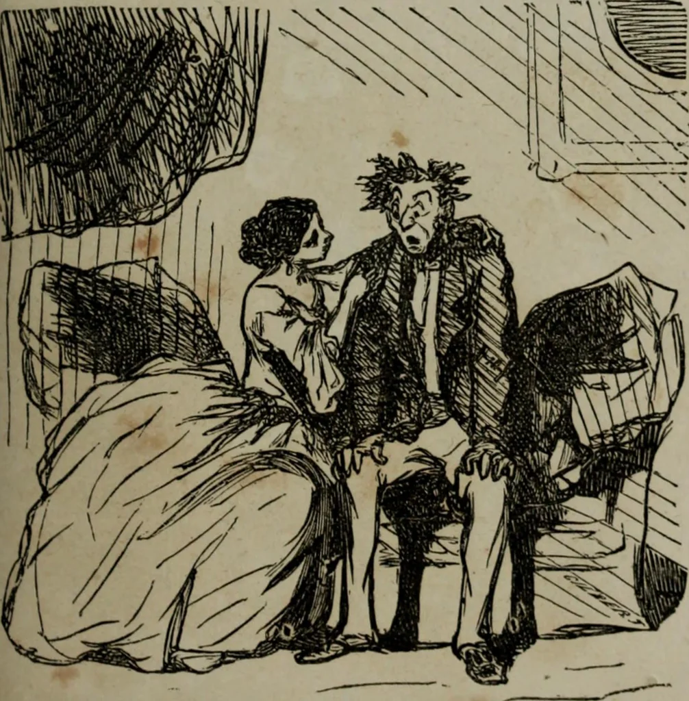 An illustration from Cham, 1853, leaf 300