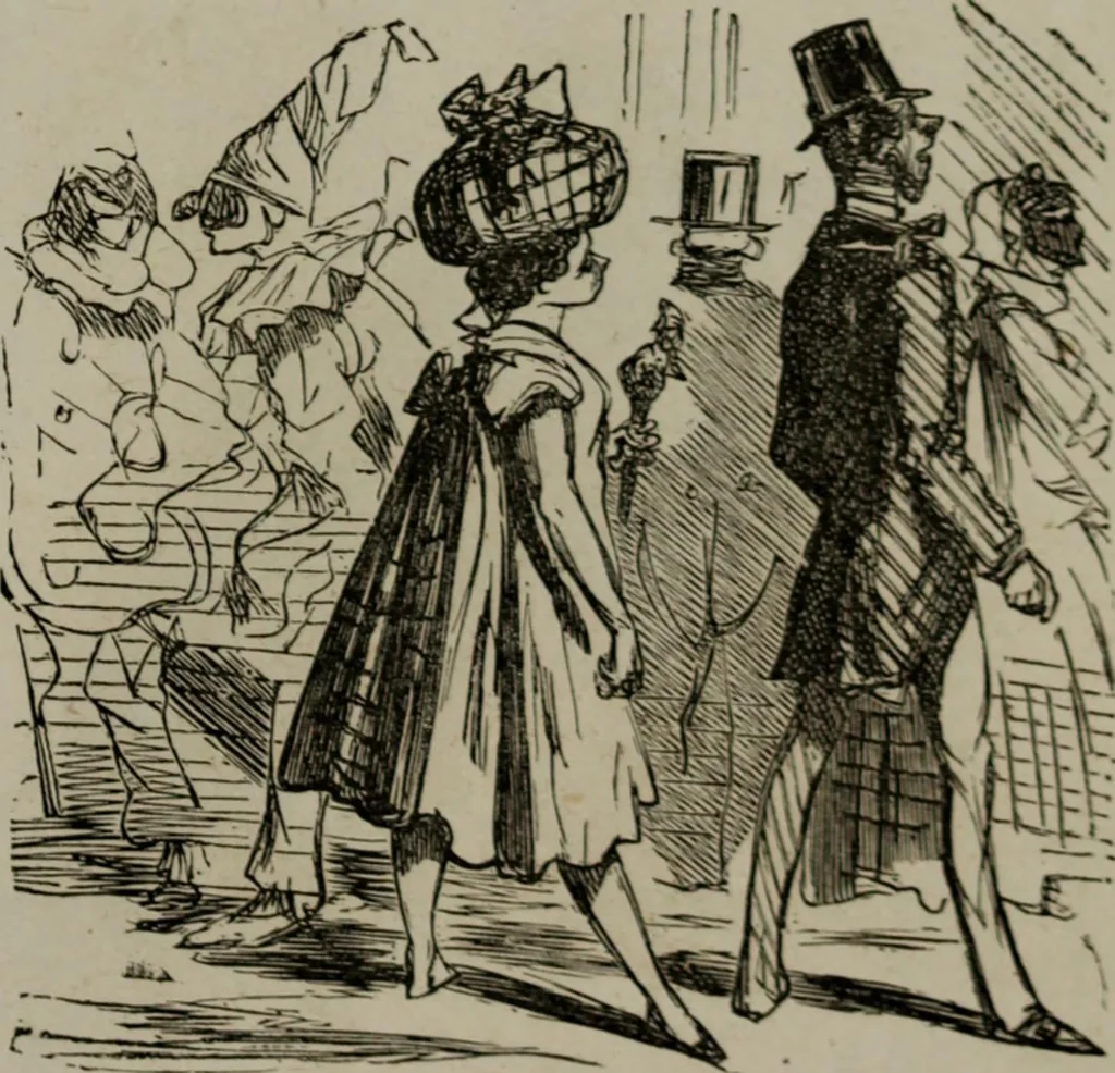 An illustration from Cham, 1853, leaf 300
