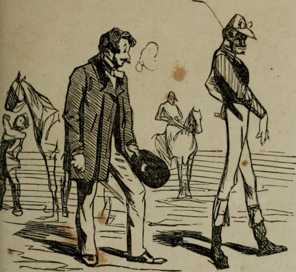 An illustration from Cham, 1853, leaf 302