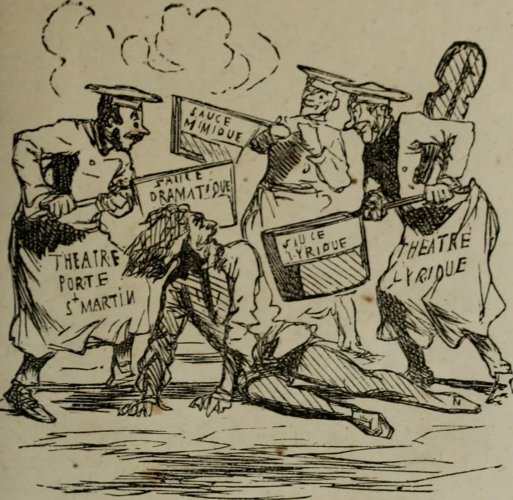 An illustration from Cham, 1853, leaf 304