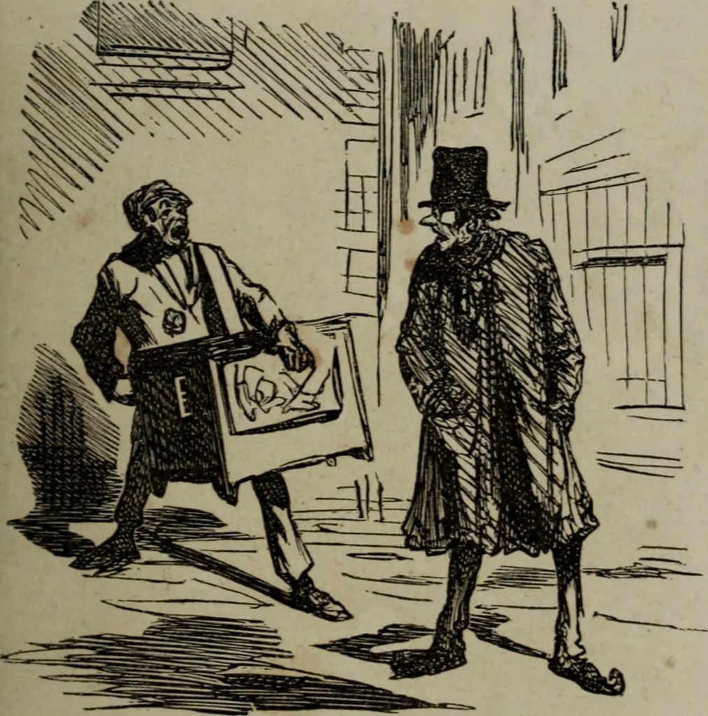 An illustration from Cham, 1853, leaf 304
