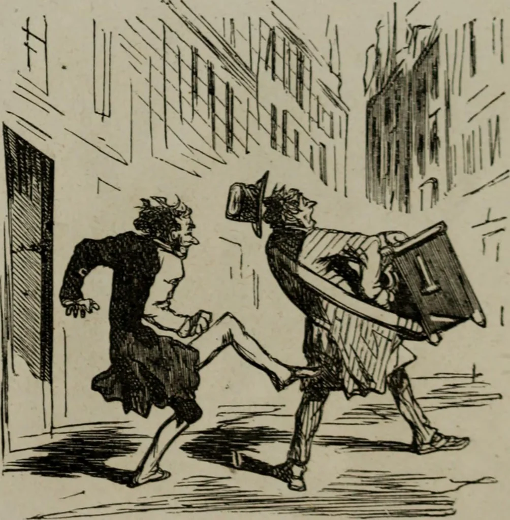 An illustration from Cham, 1853, leaf 304