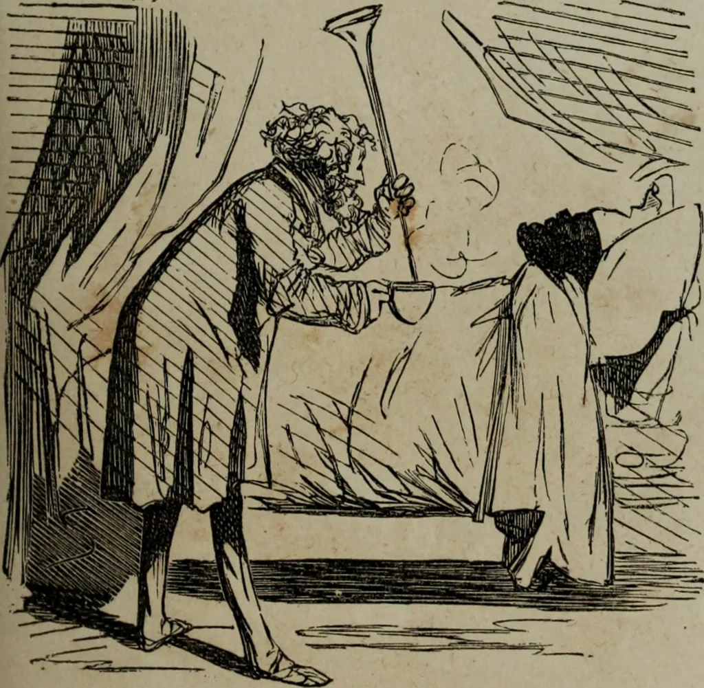 An illustration from Cham, 1853, leaf 306