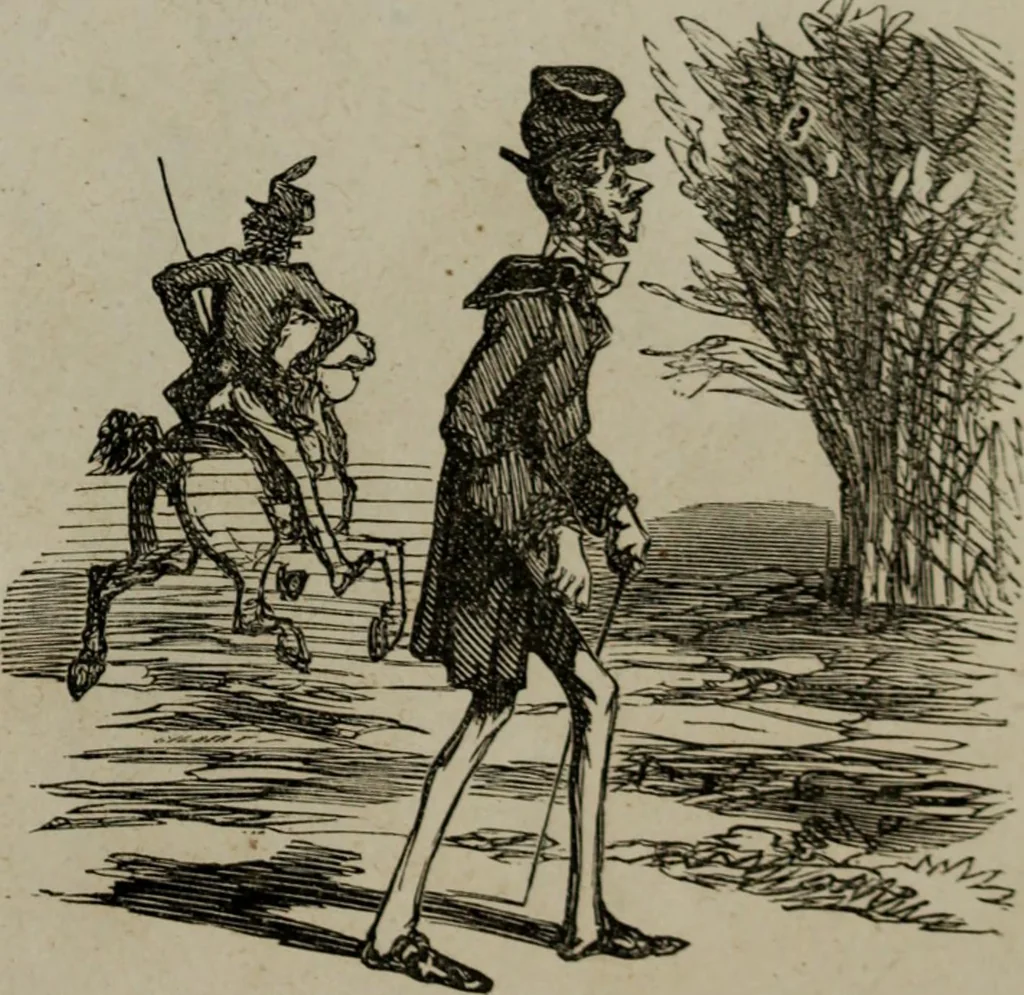 An illustration from Cham, 1853, leaf 306