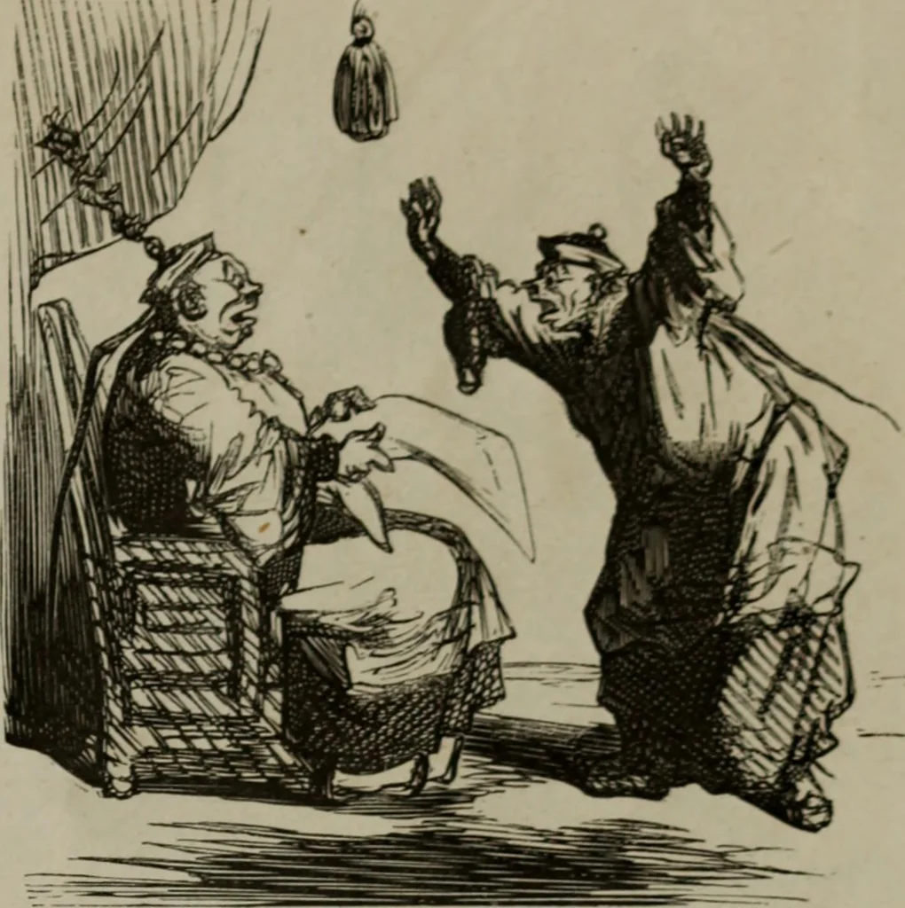An illustration from Cham, 1853, leaf 310