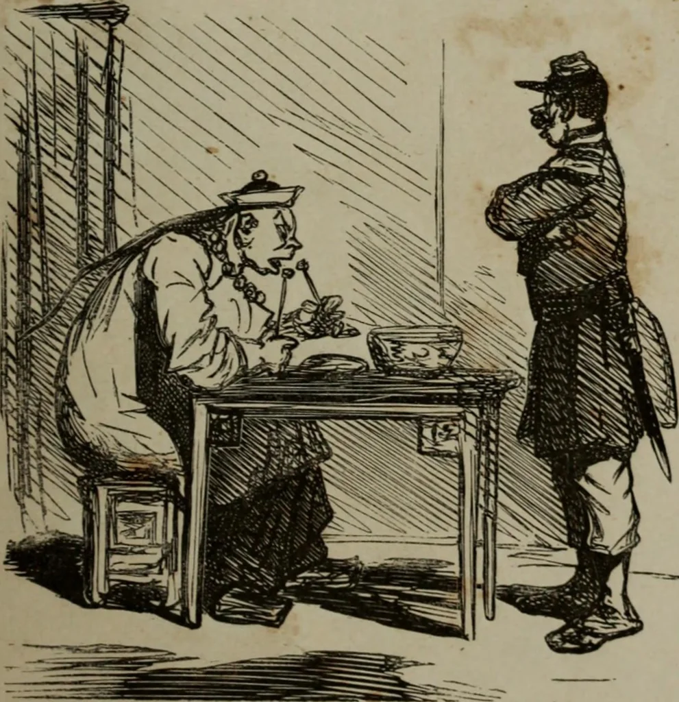 An illustration from Cham, 1853, leaf 310