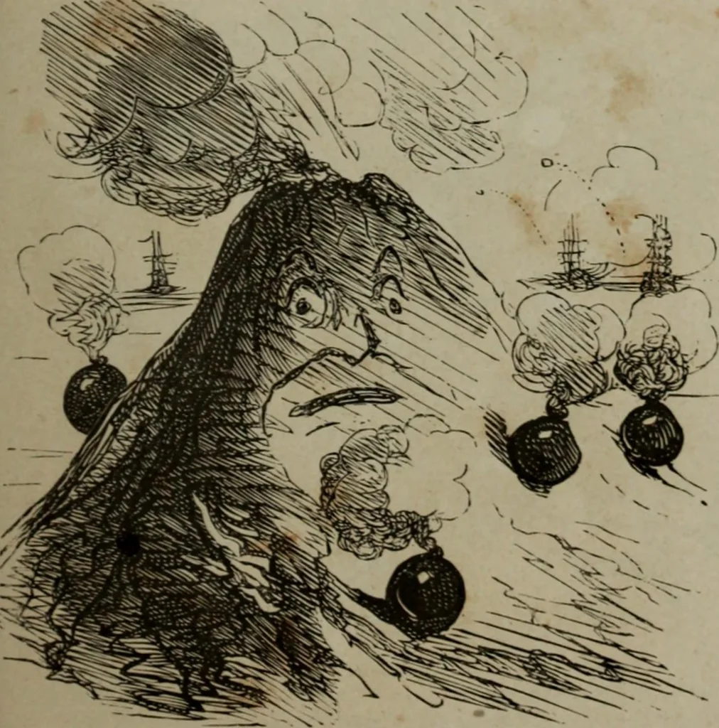 An illustration from Cham, 1853, leaf 312
