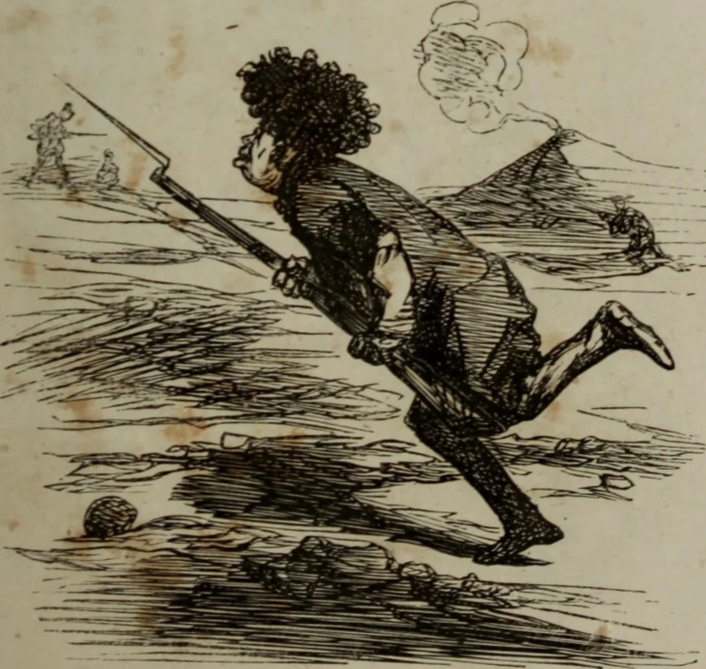 An illustration from Cham, 1853, leaf 316