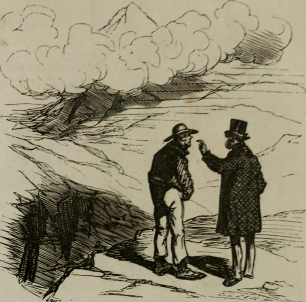 An illustration from Cham, 1853, leaf 318