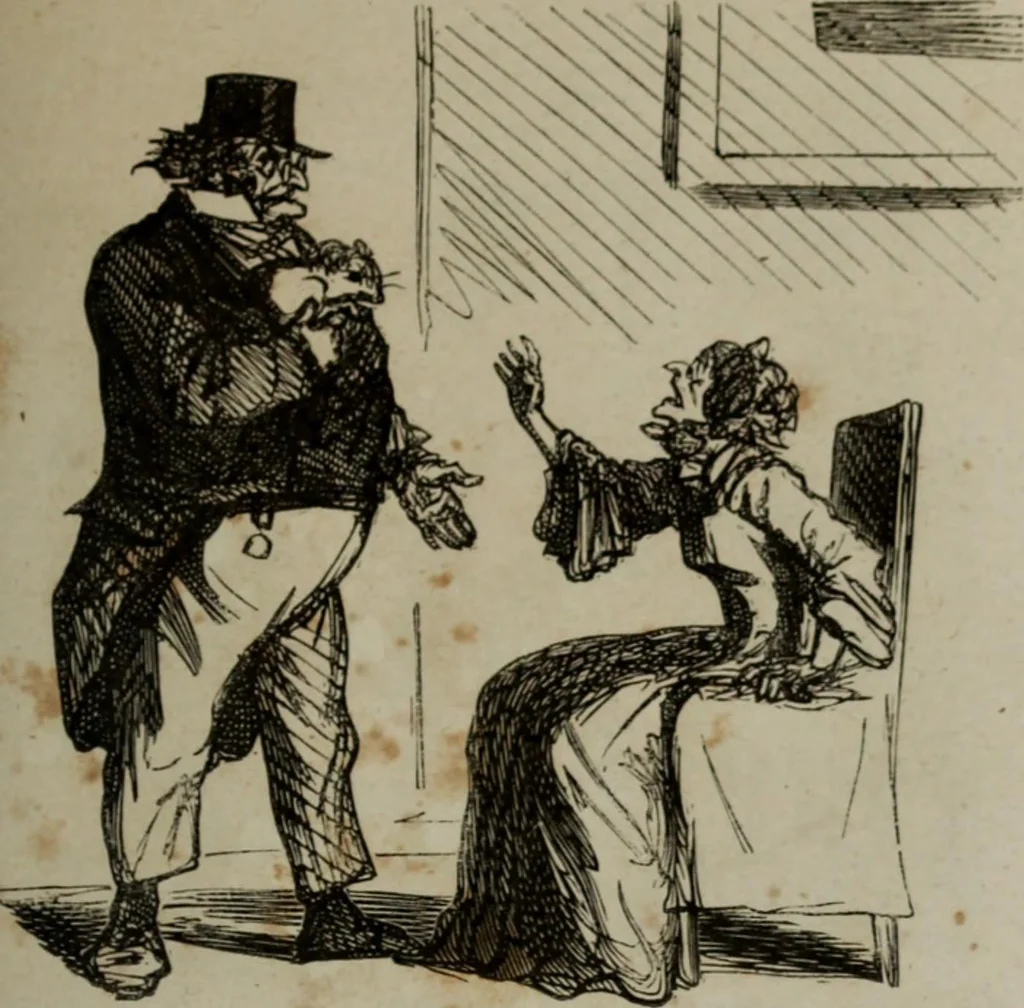 An illustration from Cham, 1853, leaf 320