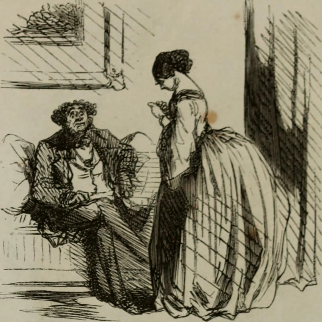 An illustration from Cham, 1853, leaf 320