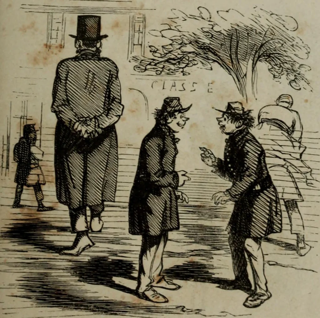 An illustration from Cham, 1853, leaf 320