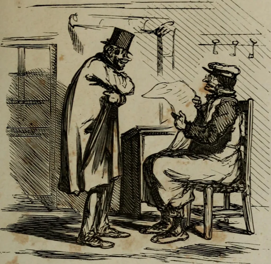 An illustration from Cham, 1853, leaf 322