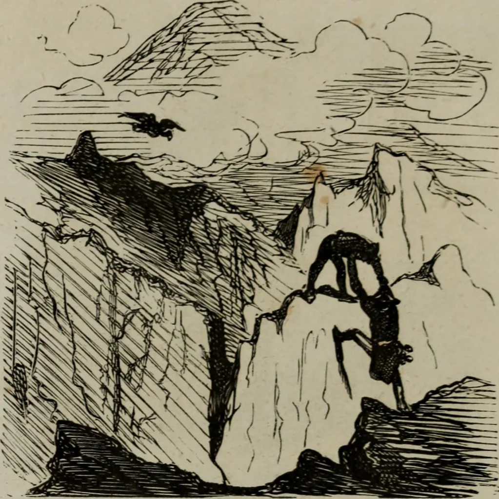 An illustration from Cham, 1853, leaf 322