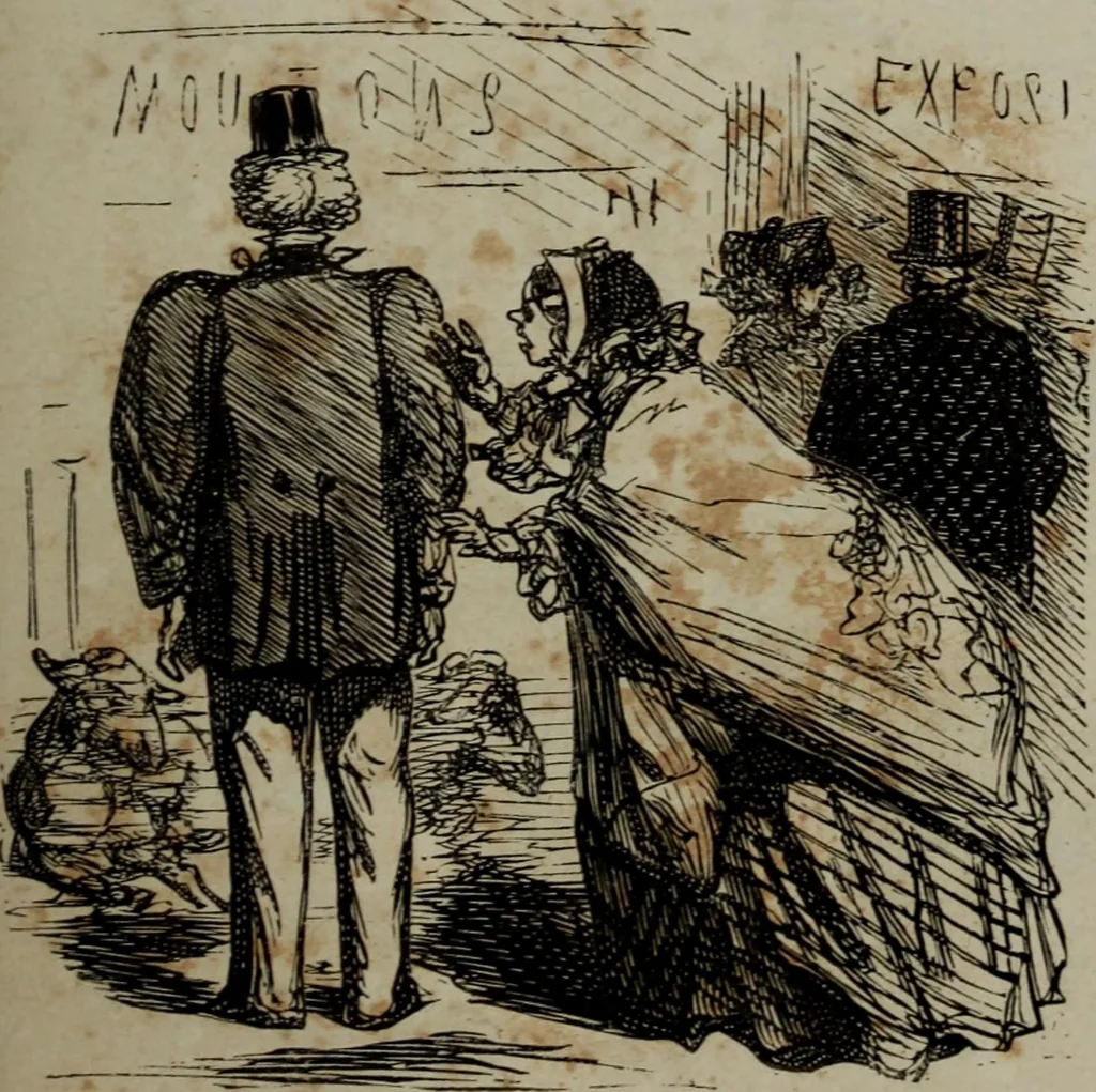 An illustration from Cham, 1853, leaf 324
