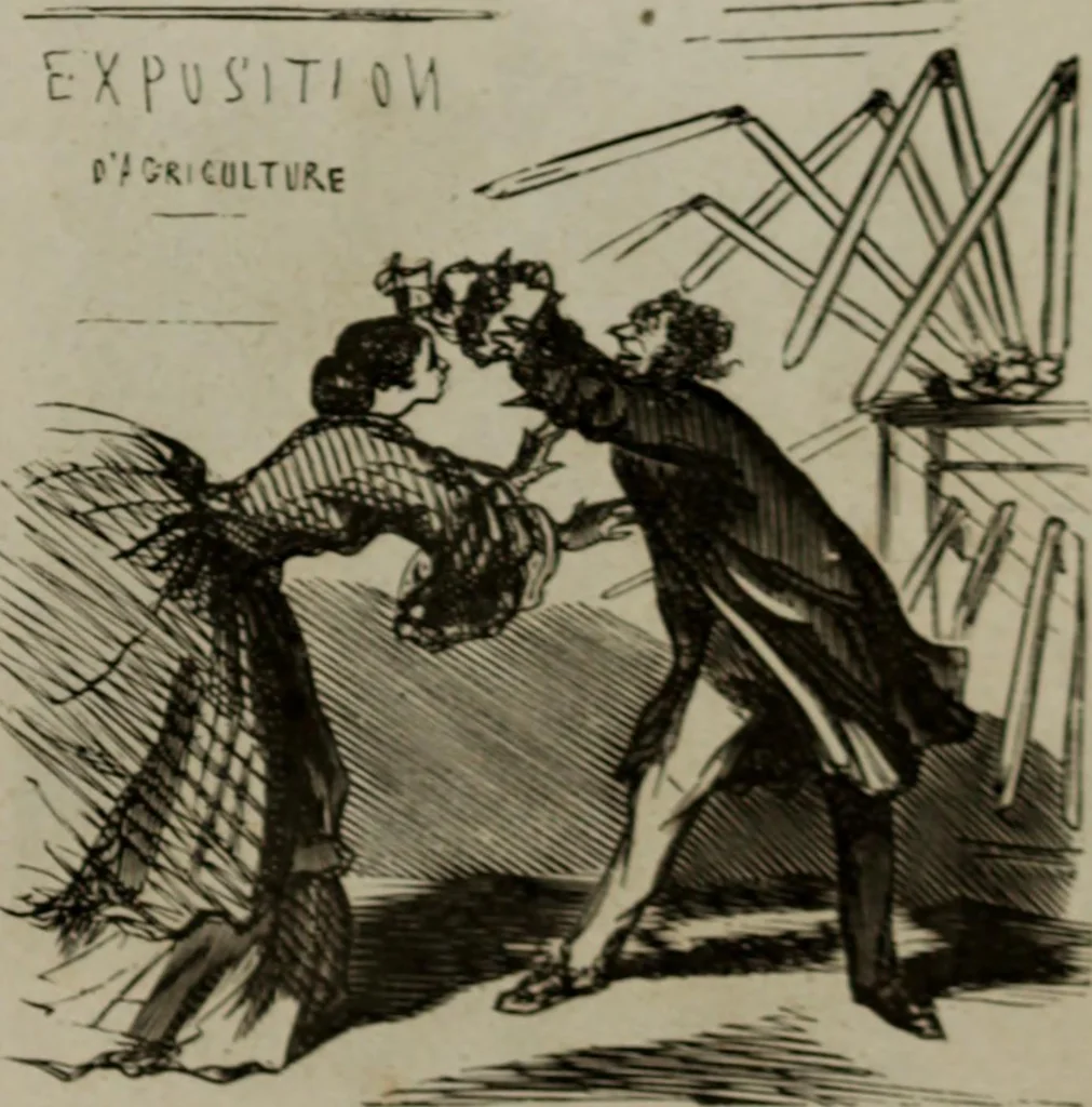 An illustration from Cham, 1853, leaf 326