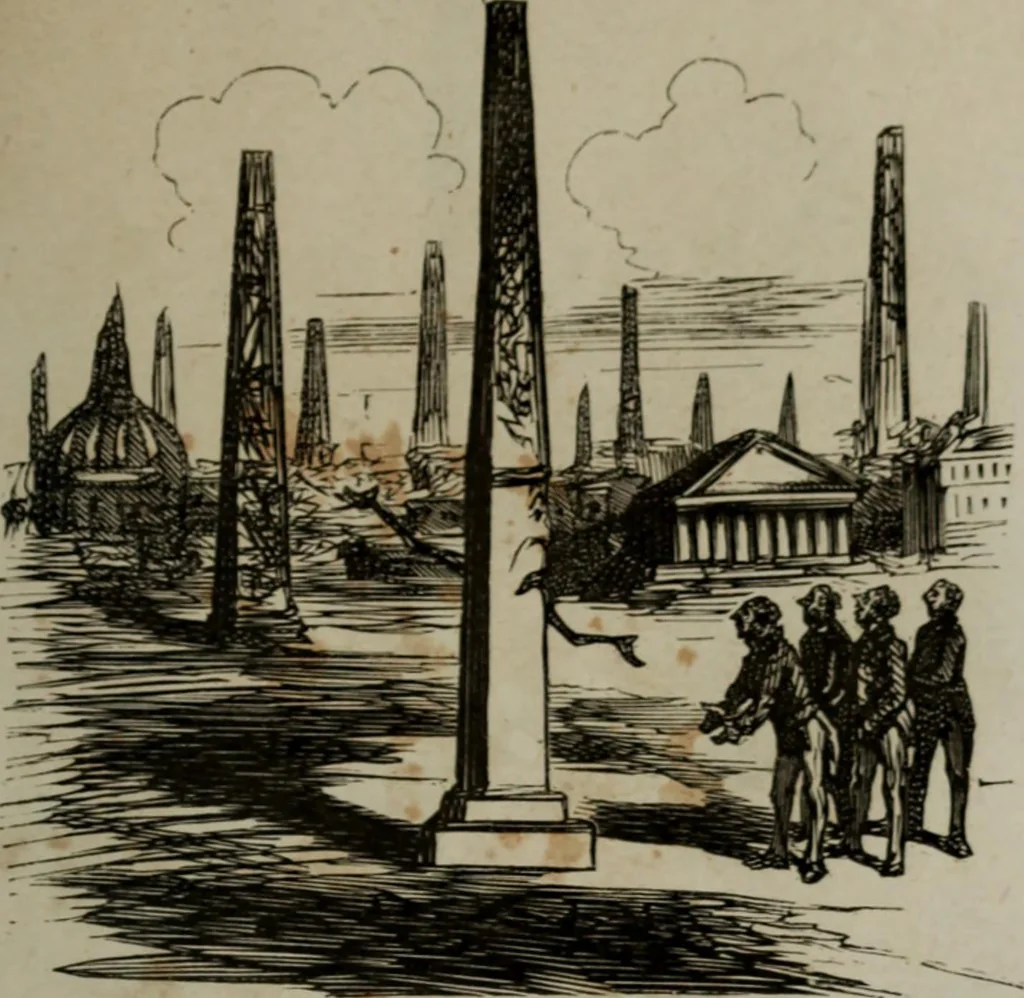 An illustration from Cham, 1853, leaf 330